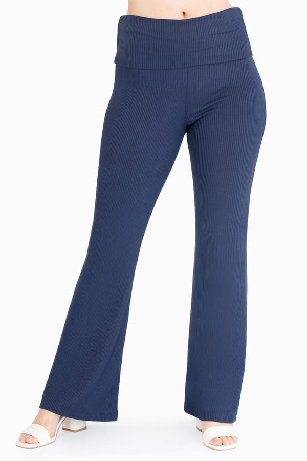Legging con pretina doble