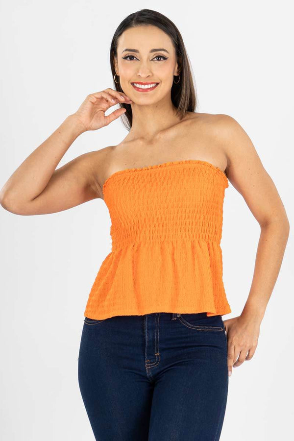 Blusa strapless - Santory Ropa (7366158352451)