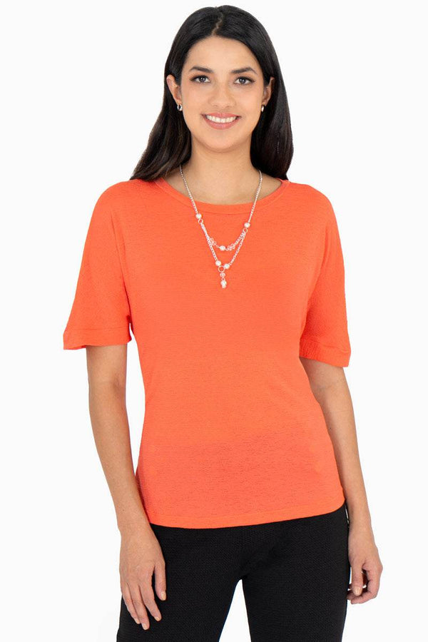 Blusa manga corta y collar - Santory Ropa (7463730085955)