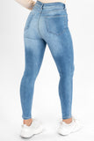 jeans tiro alto skinny c/destruccion y lavado ,PV24 (6956243845187)
