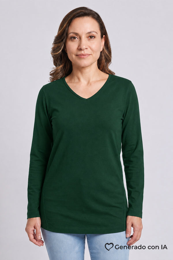 Playera térmica manga larga