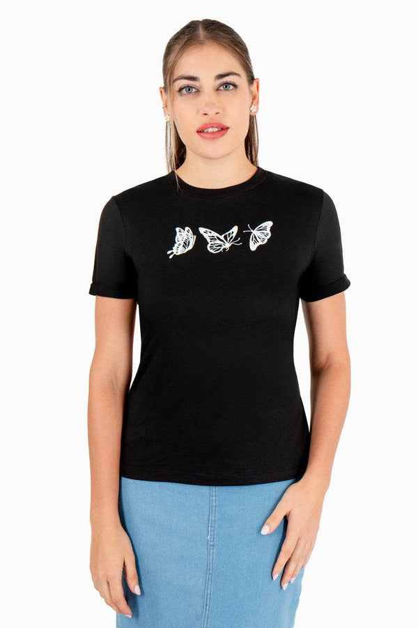 Playera estampada manga corta - Santory Ropa (7451670216771)