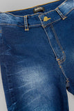Jeans básicos azul tiro medio (7102082646083)