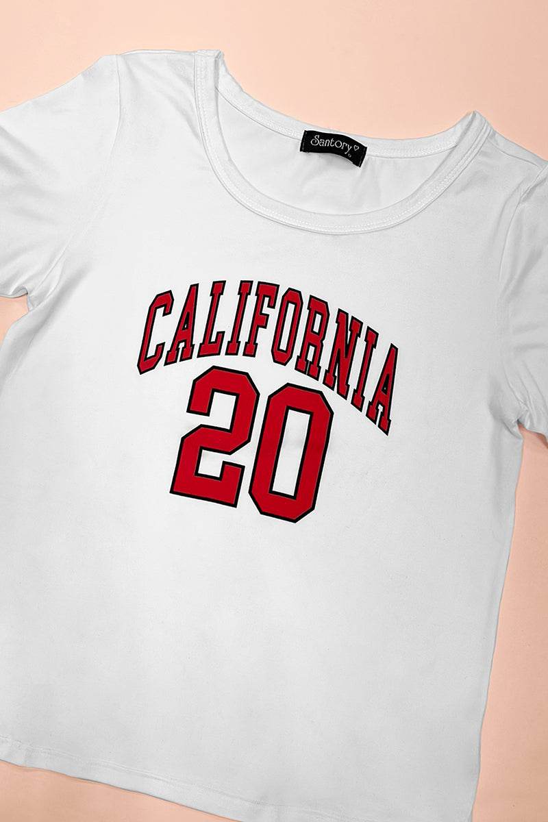 Playera estampada manga corta - Santory Ropa  (7405932576835)