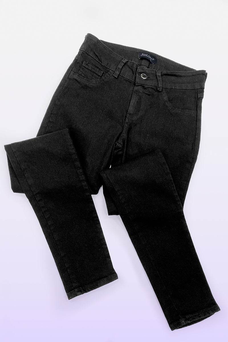 Jeans básico tiro medio - Santory Ropa  (7040469925955)