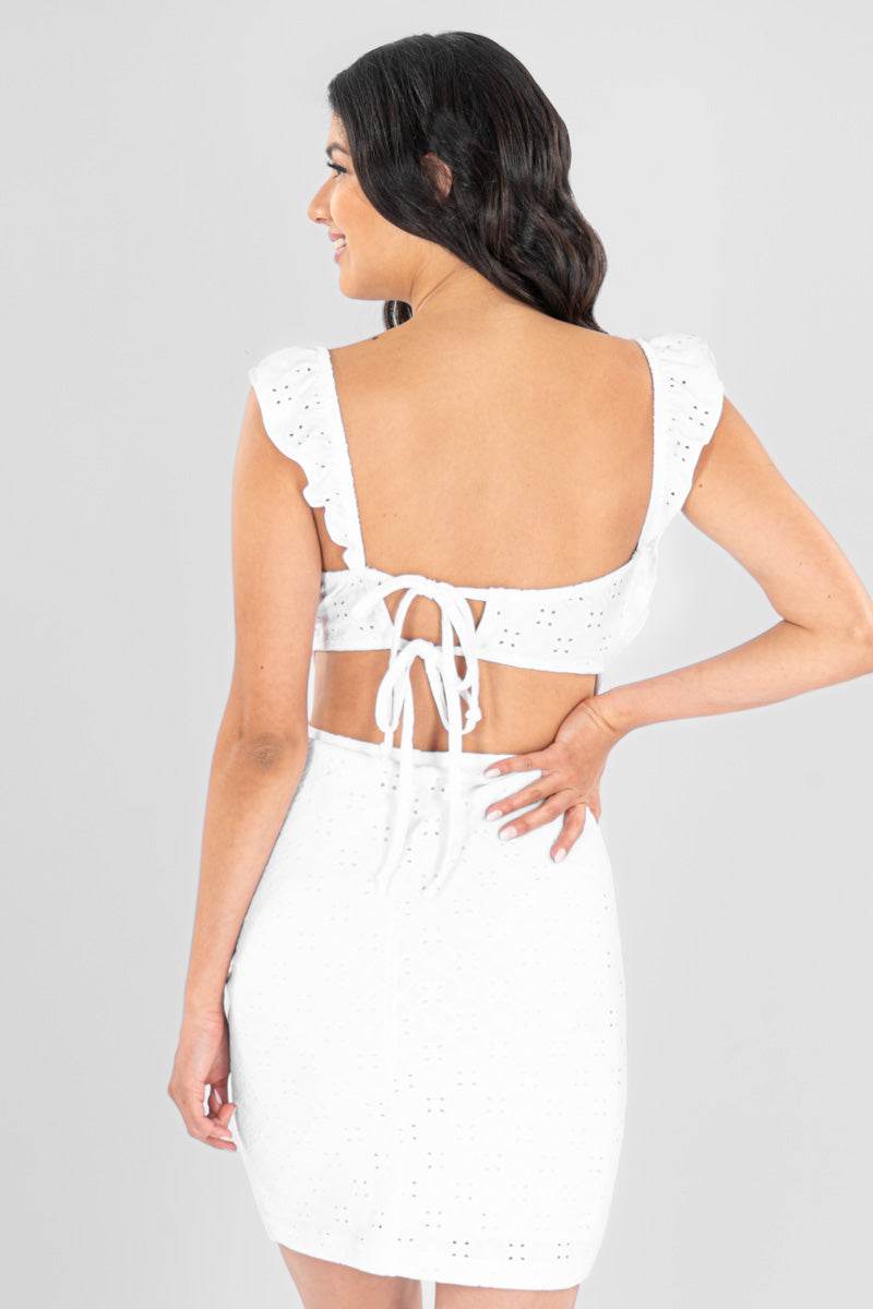 Vestido de tirantes y espalda descubierta - Santory Ropa  (7040474218563)