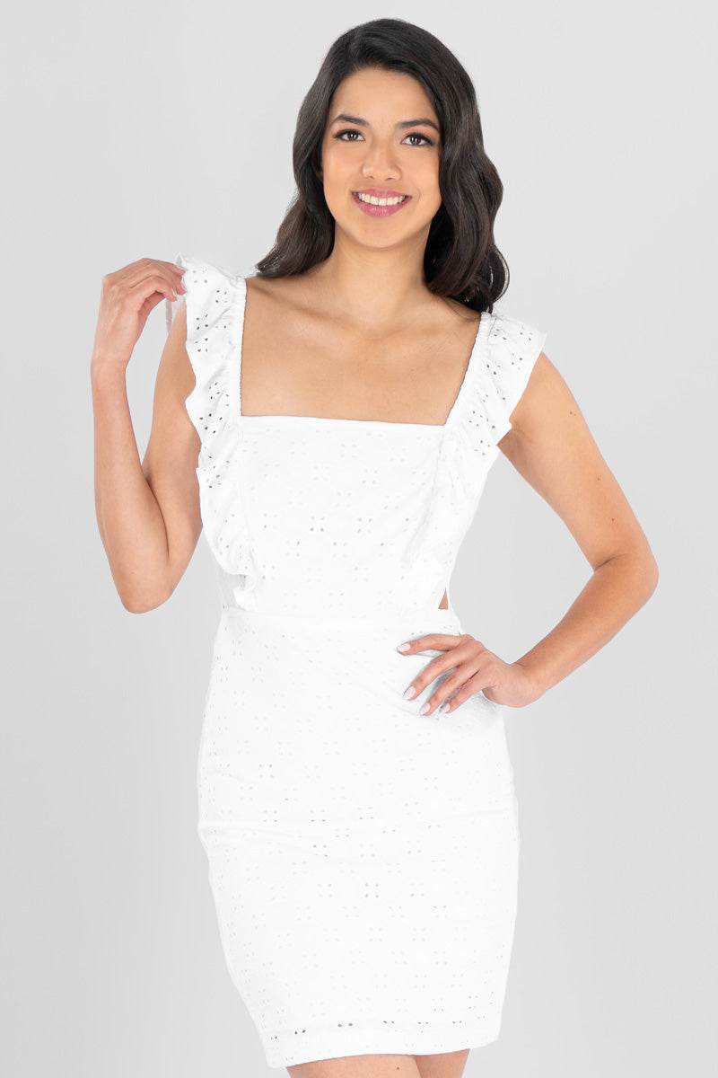 Vestido de tirantes y espalda descubierta - Santory Ropa  (7040474218563)