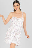 vestido floral con amarre en tirantes (7157182103619)