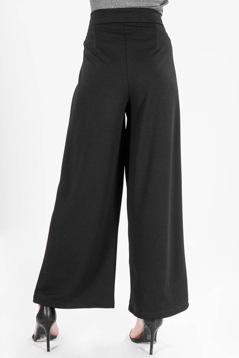Pantalón liso pierna ancha - Santory Ropa  (7265566621763)