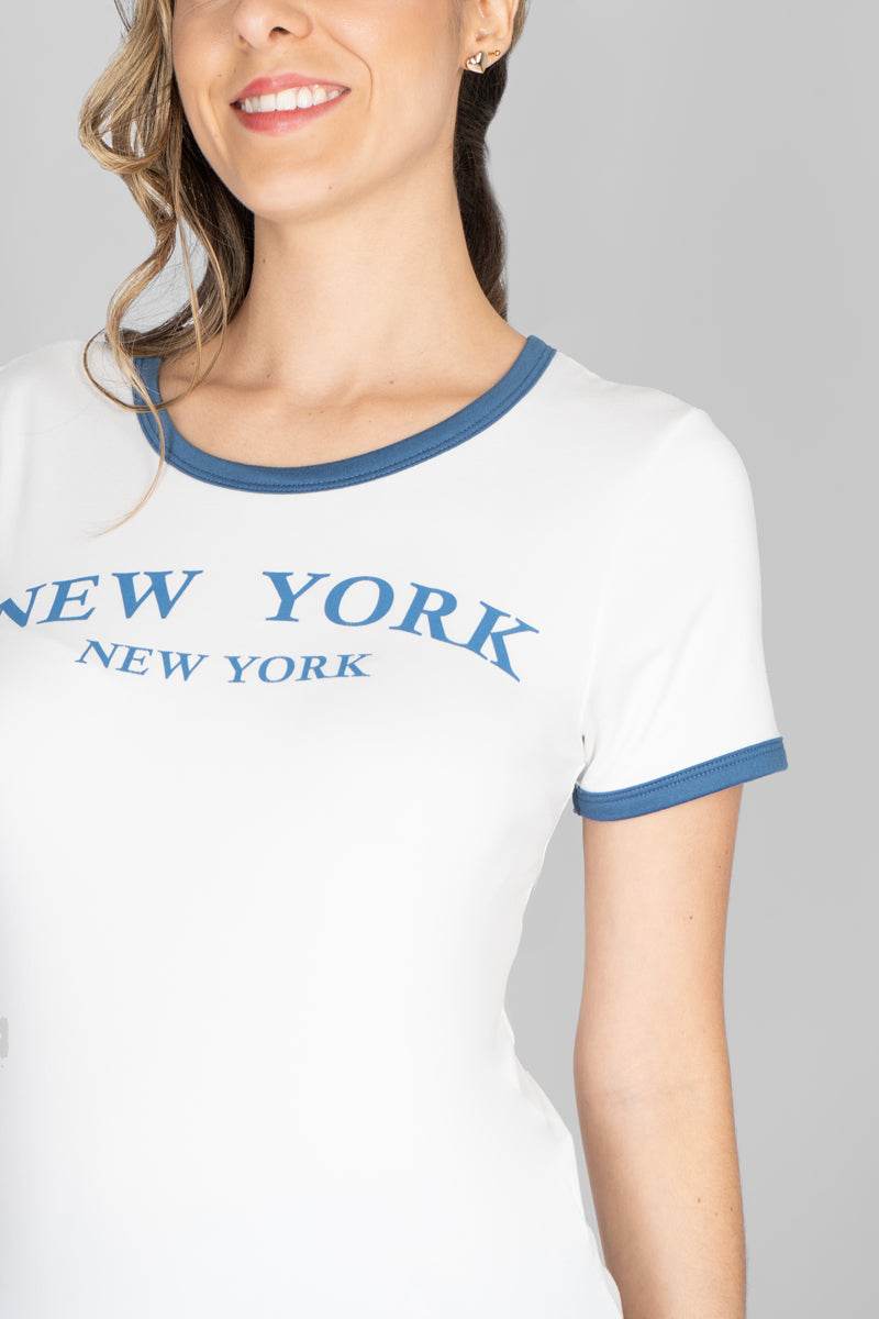 Playera estampada manga corta - Santory Ropa  (7256944771139)