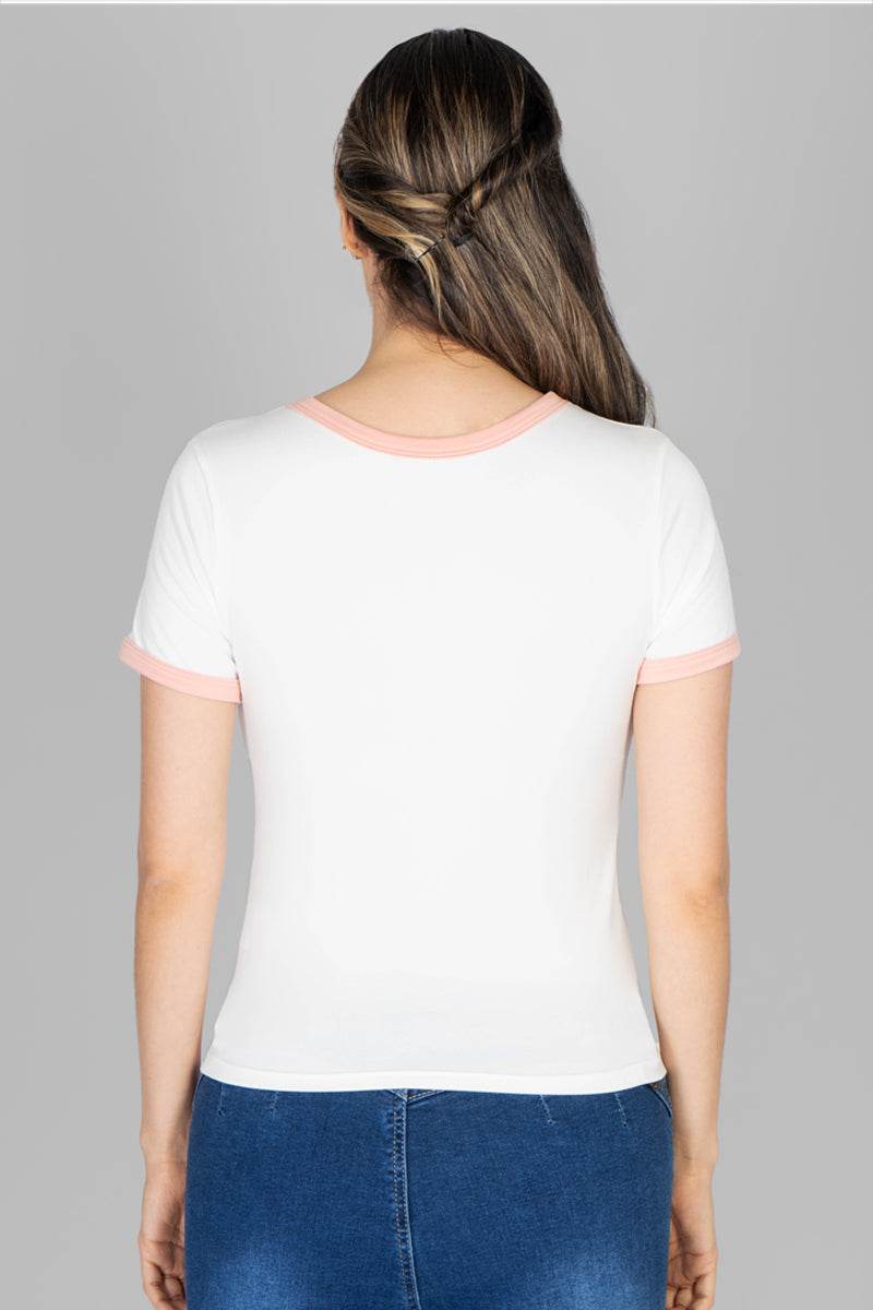 Playera estampada manga corta - Santory Ropa  (7256944771139)