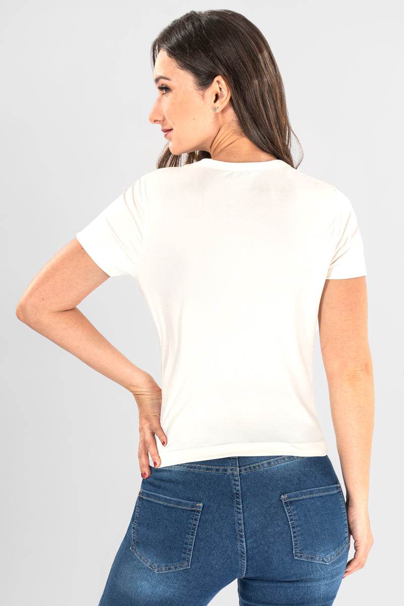 Playera con estampado de mariposas - Santory Ropa  (7211854233667)