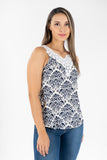 blusa sin manga con aplicación de crochet full print (7157176565827)