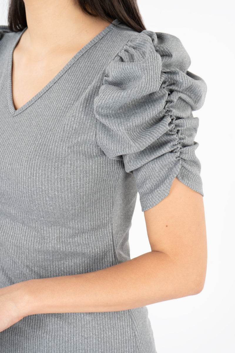 Blusa lisa escote v - Santory Ropa  (7286288678979)