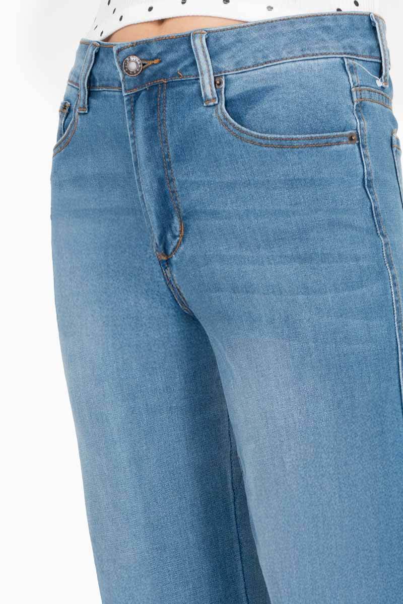 Jeans tiro medio rectos - Santory Ropa  (7457257193539)