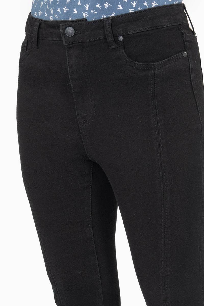 Jeans skinny con abertura en pierna - Santory Ropa  (7457257062467)