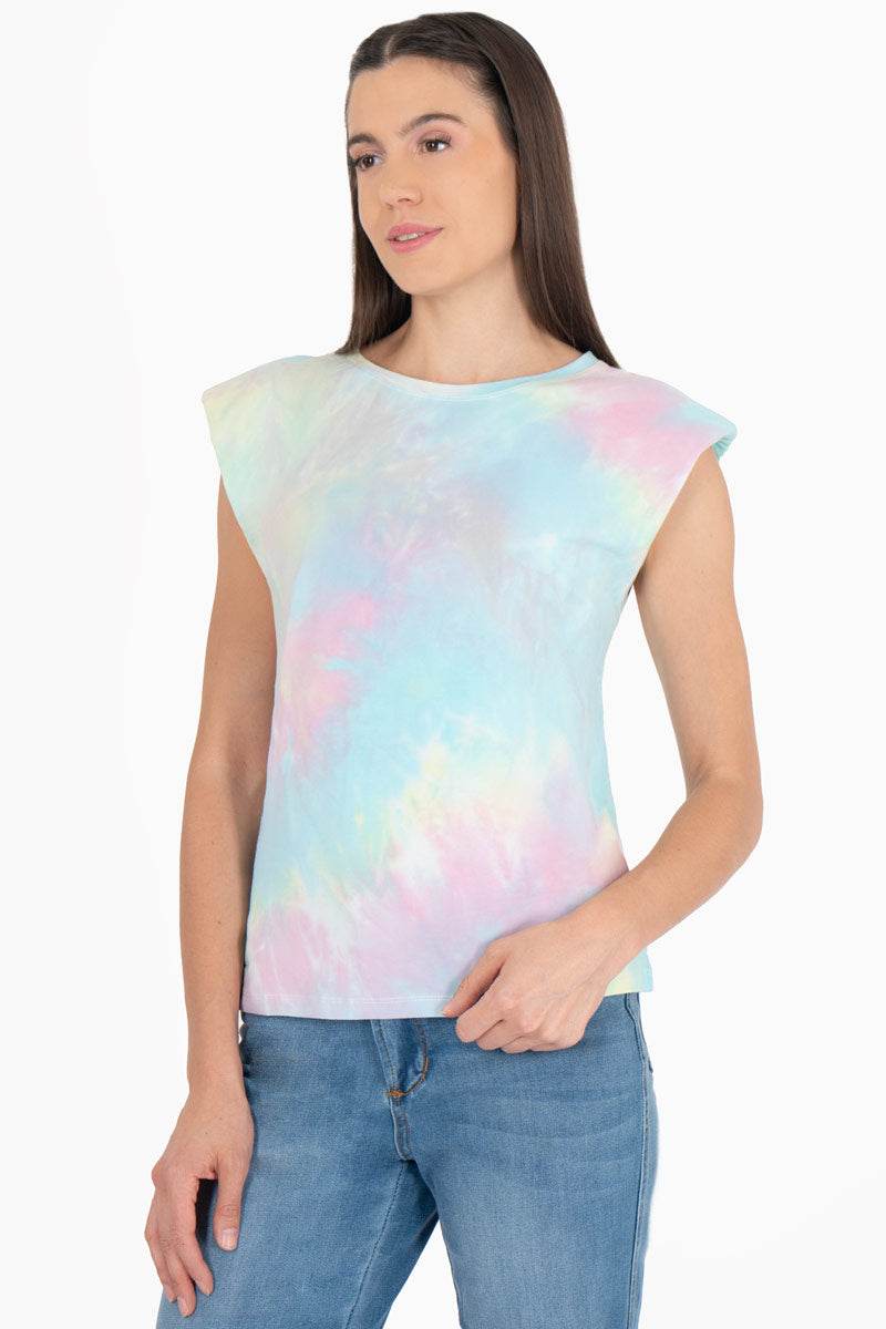 Playera tie dye manga corta - Santory Ropa  (7457256996931)