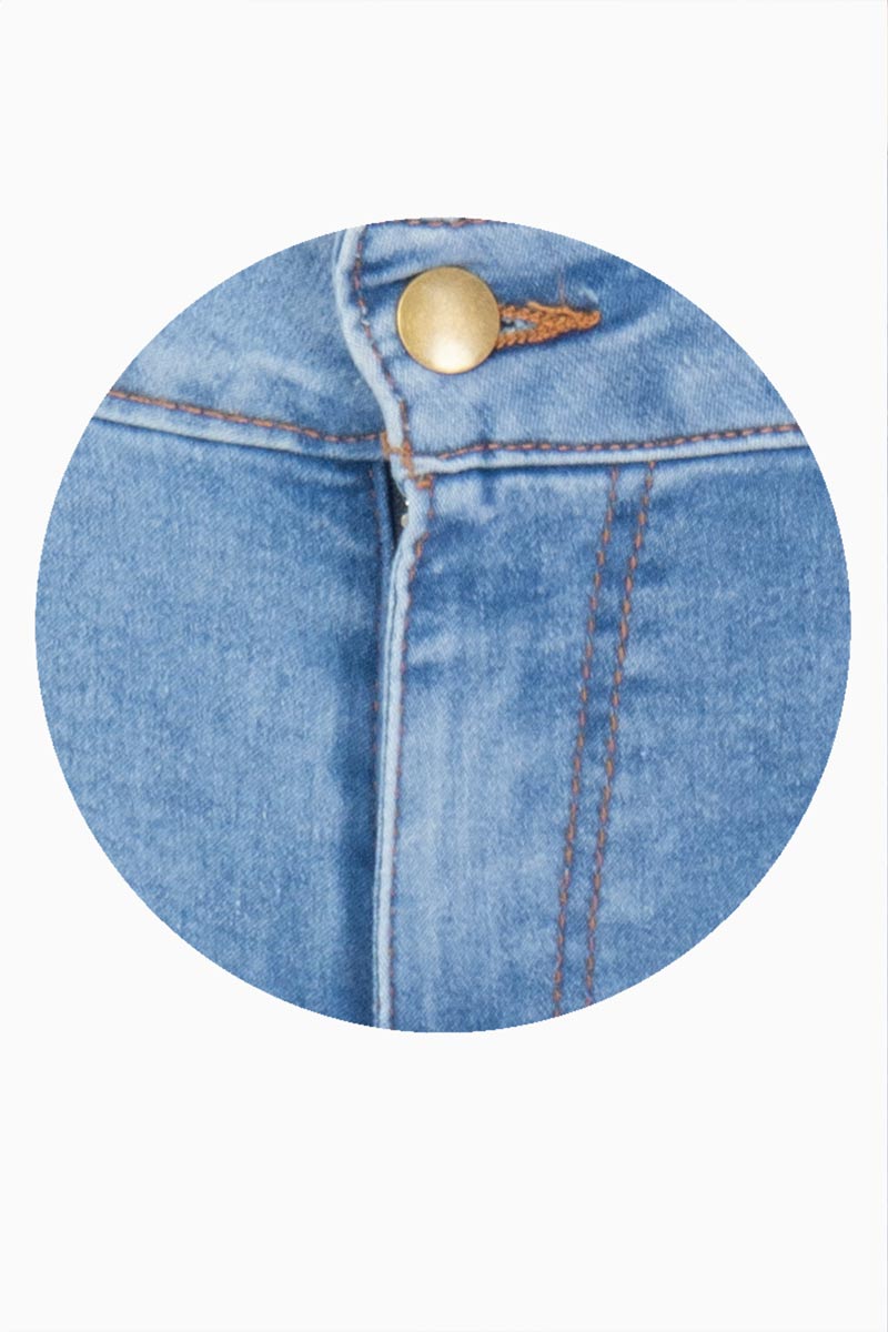 Jeans para Mujer de Tiro Alto Pierna Ancha