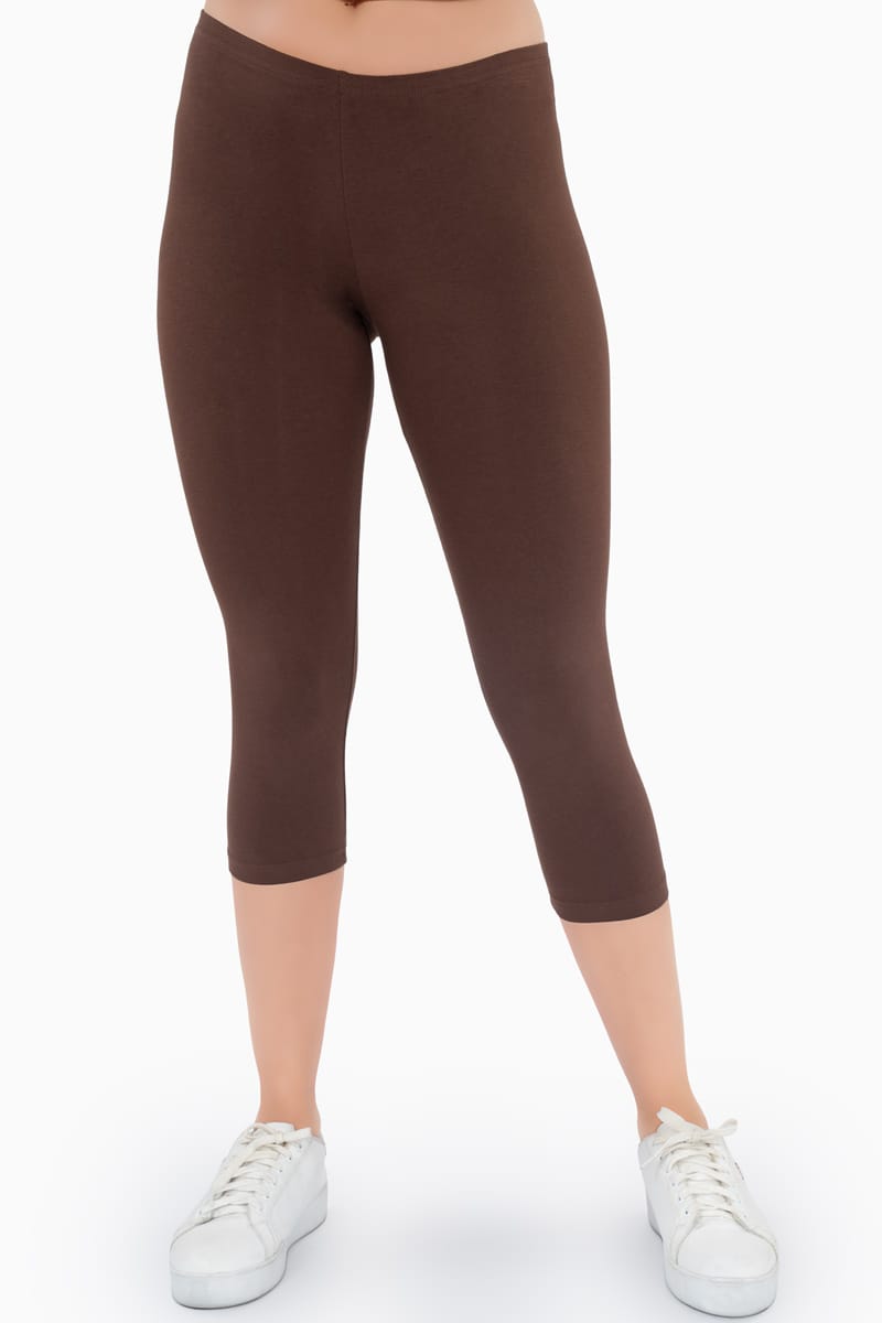Legging capri con elástico