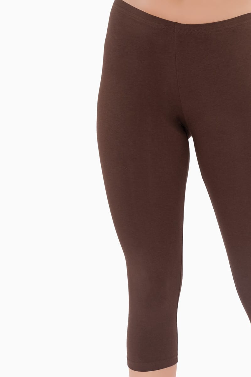 Legging capri con elástico