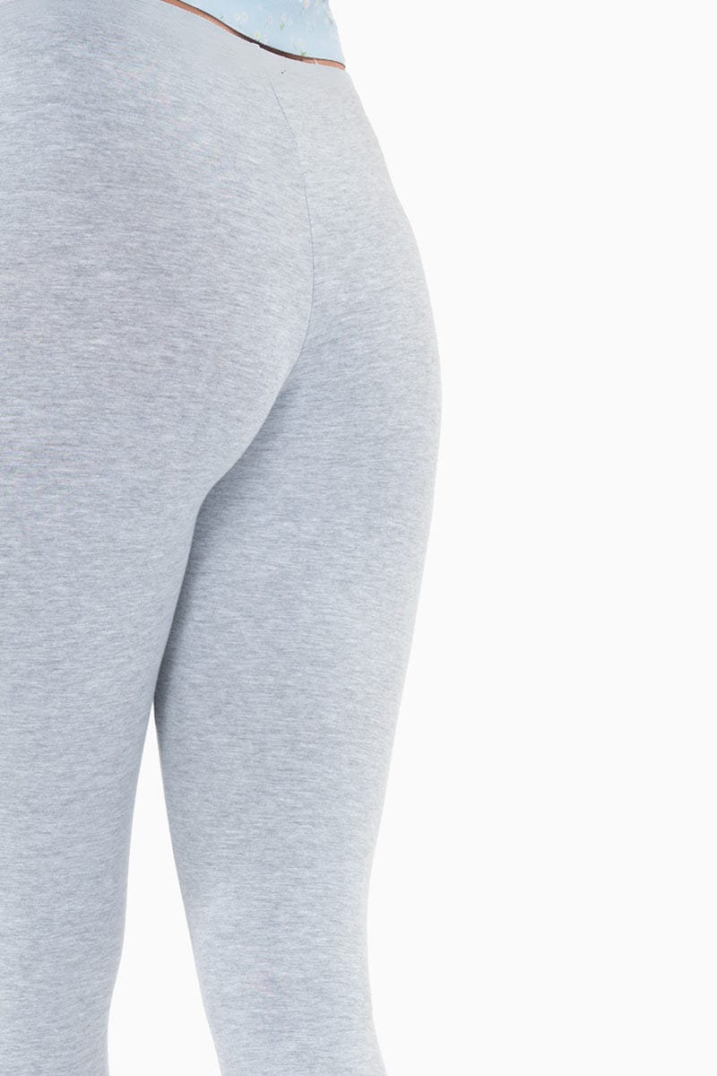 Legging capri con elástico