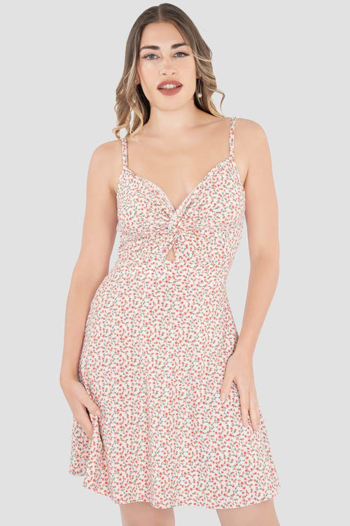 Vestido de tirantes con amarre en espalda