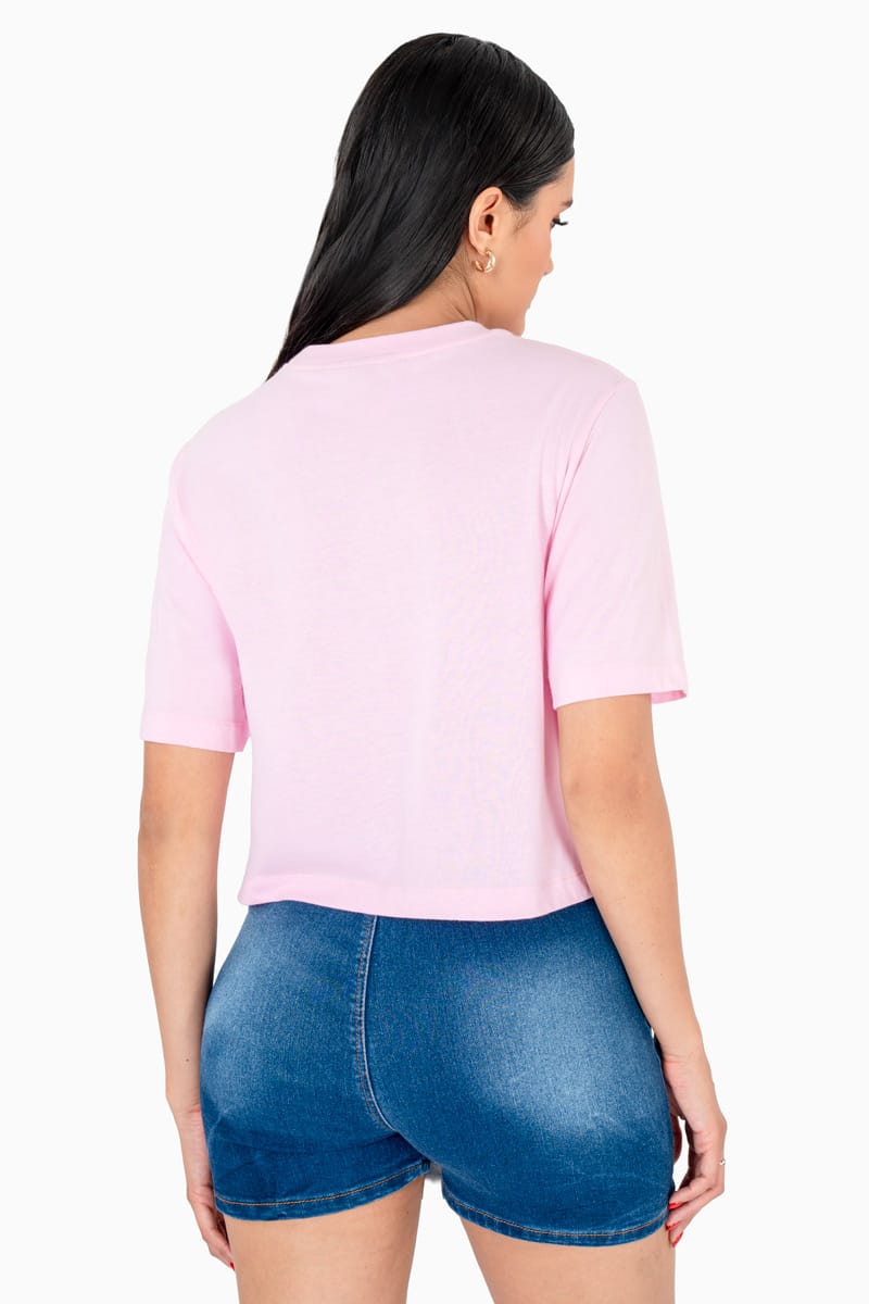 Playera lisa manga corta