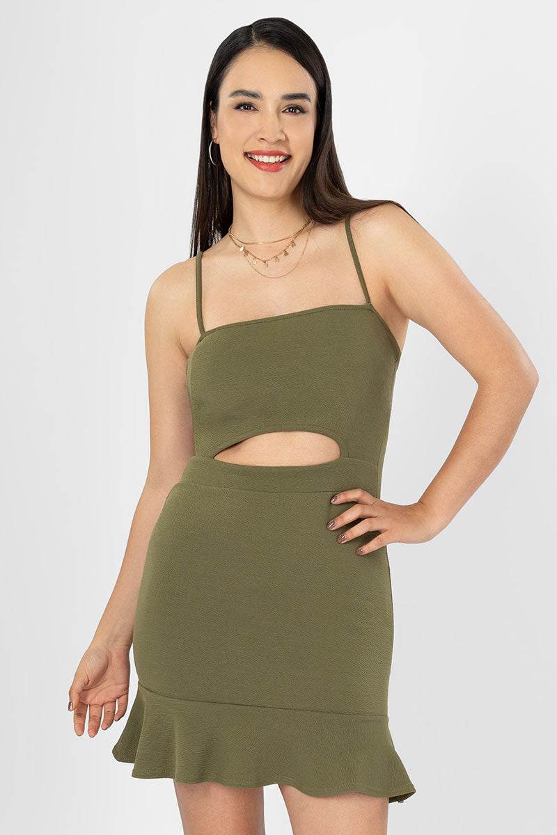 Vestido cut out en cintura - Santory Ropa  (7040475037763)