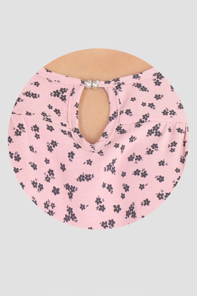 Blusa sin manga escote gota