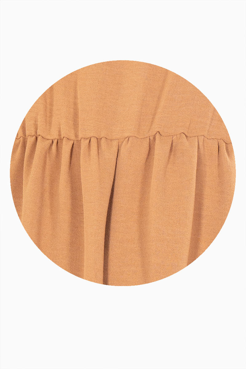 Vestido de tirantes con niveles