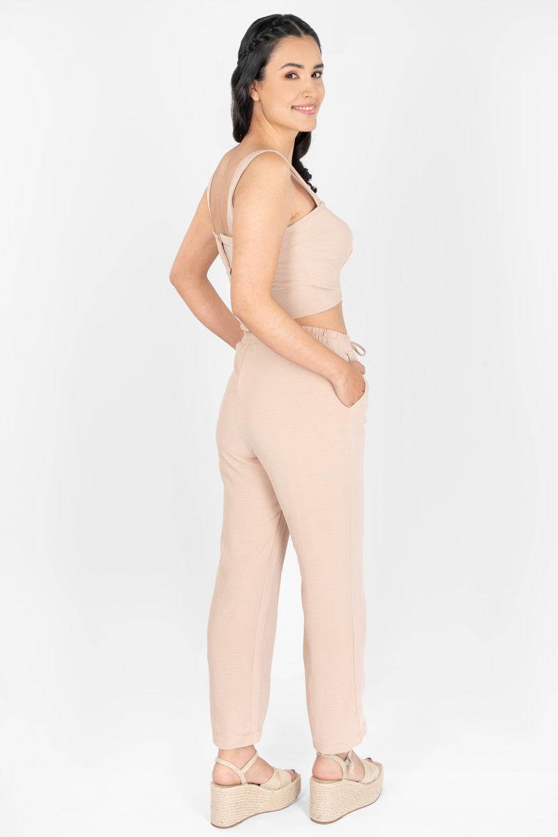 Conjunto con top y pantalón - Santory Ropa  (6953916104771)