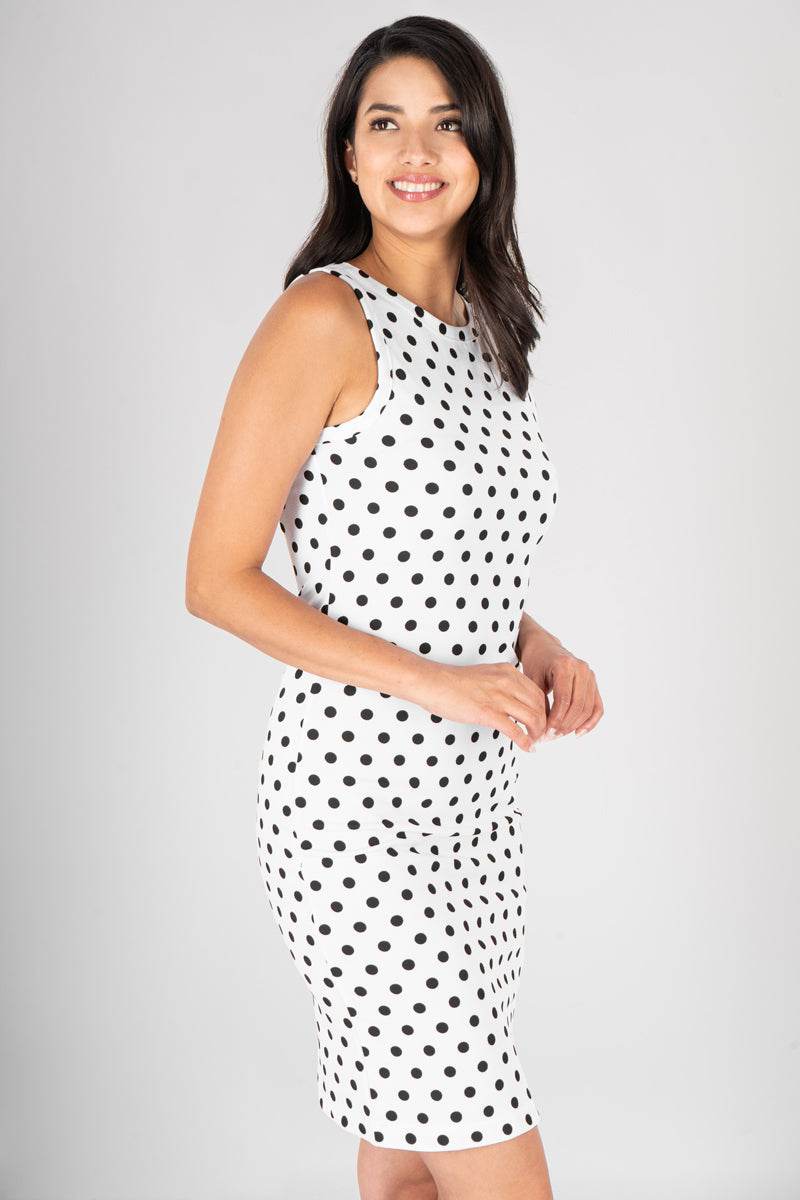 Vestido sin mangas con estampado - Santory Ropa  (7209199173699)