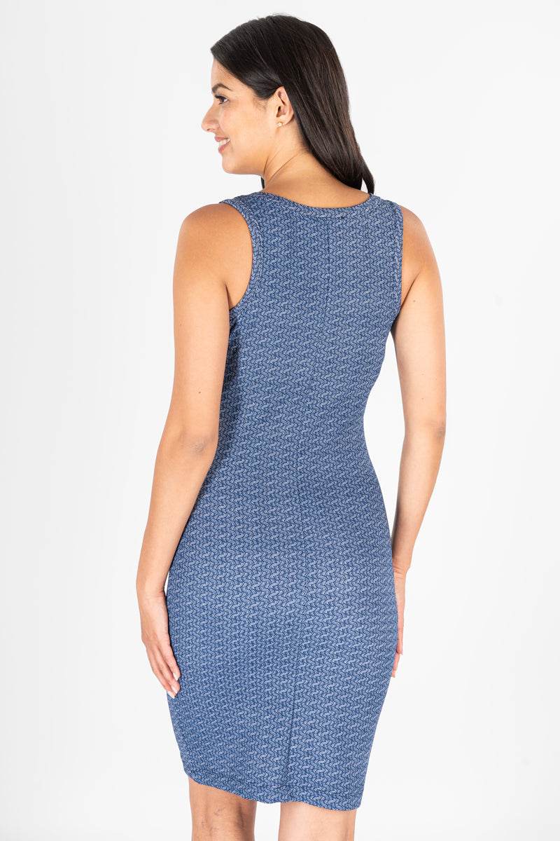 Vestido sin mangas con estampado - Santory Ropa  (7209199173699)