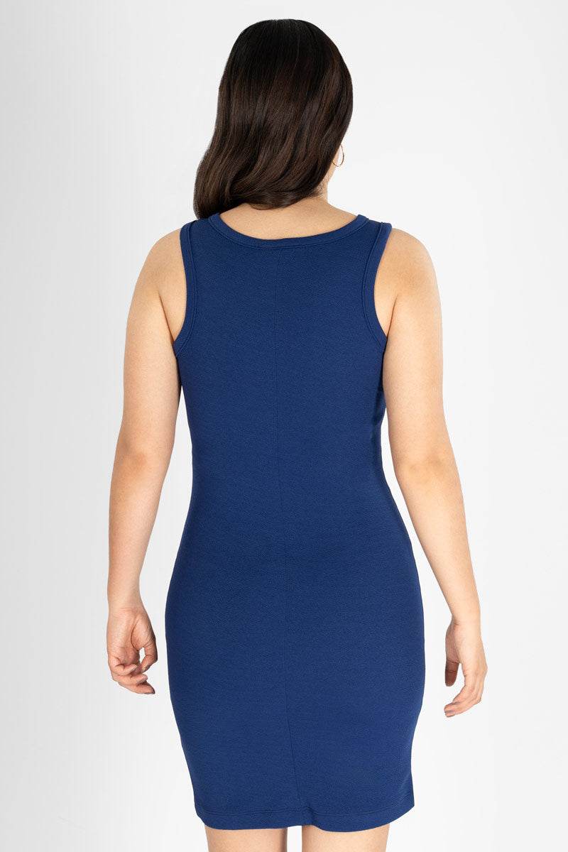 Vestido liso sin manga - Santory Ropa  (7386275971139)