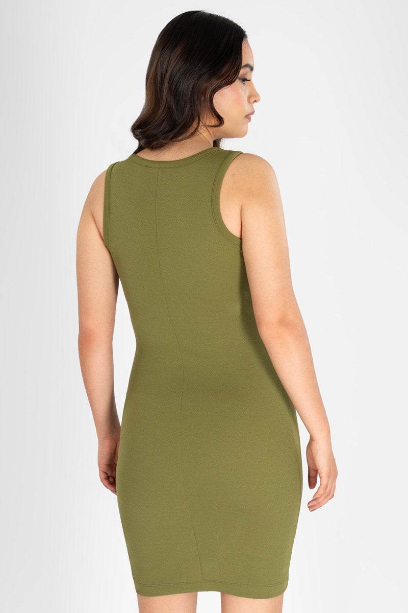 Vestido liso sin manga - Santory Ropa  (7386275971139)