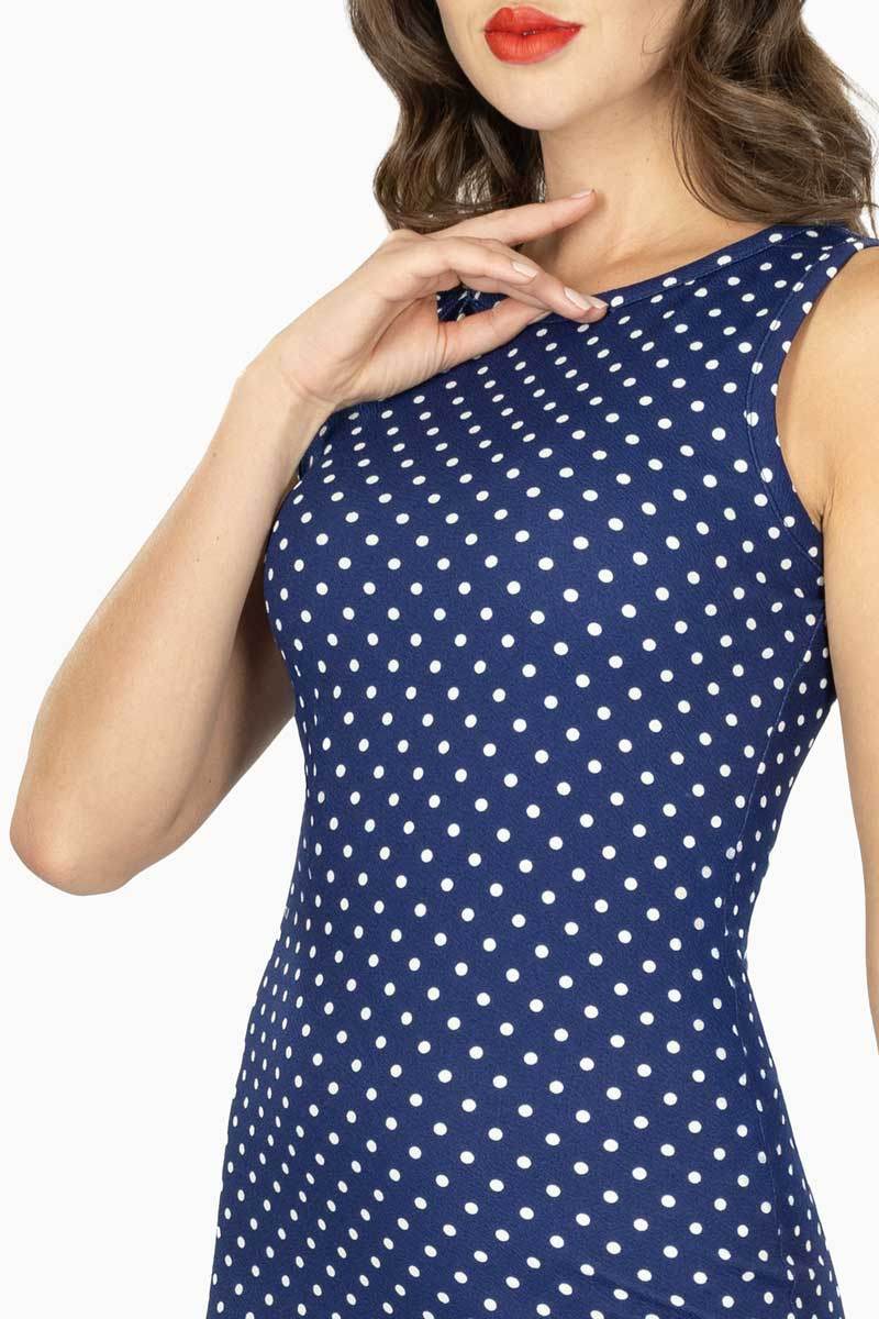 Vestido estampado sin manga - Santory Ropa  (7463649738819)