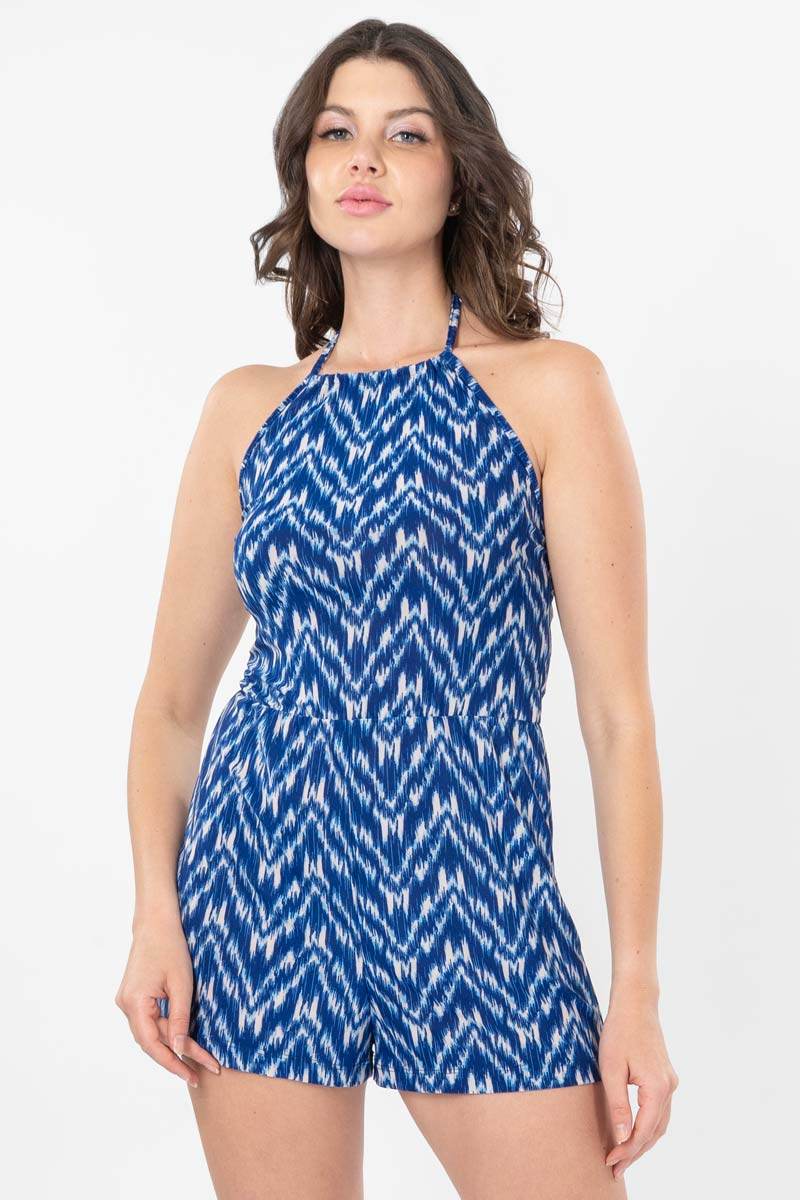 Shortsuit cuello halter - Santory Ropa  (7378329239619)