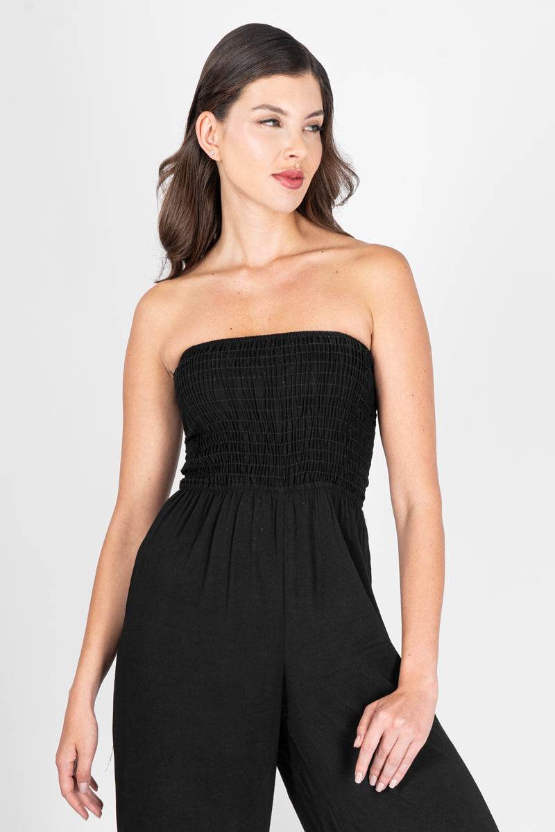 Jumpsuit strapless - Santory Ropa  (7377515020355)