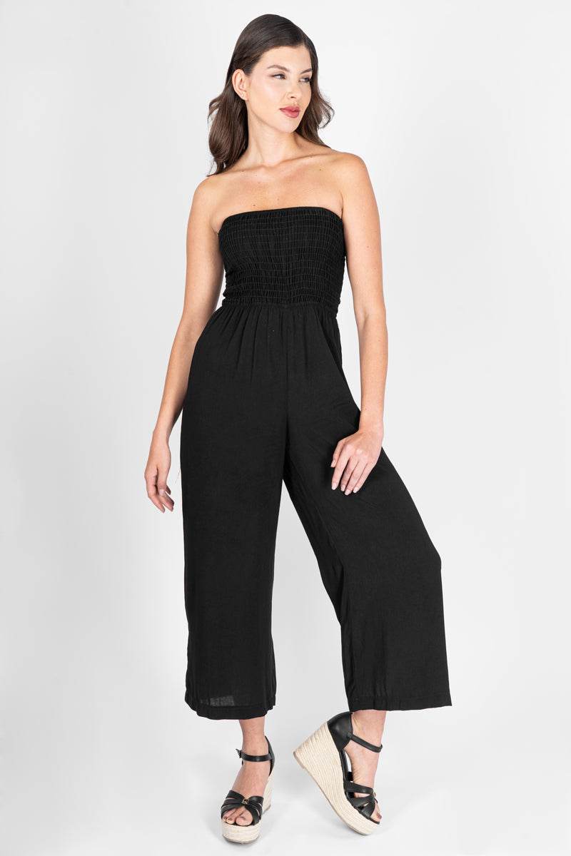 Jumpsuit strapless - Santory Ropa  (7377515020355)