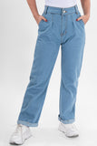 Jeans tiro alto con bolsas traseras,PV24 (6951755087939)