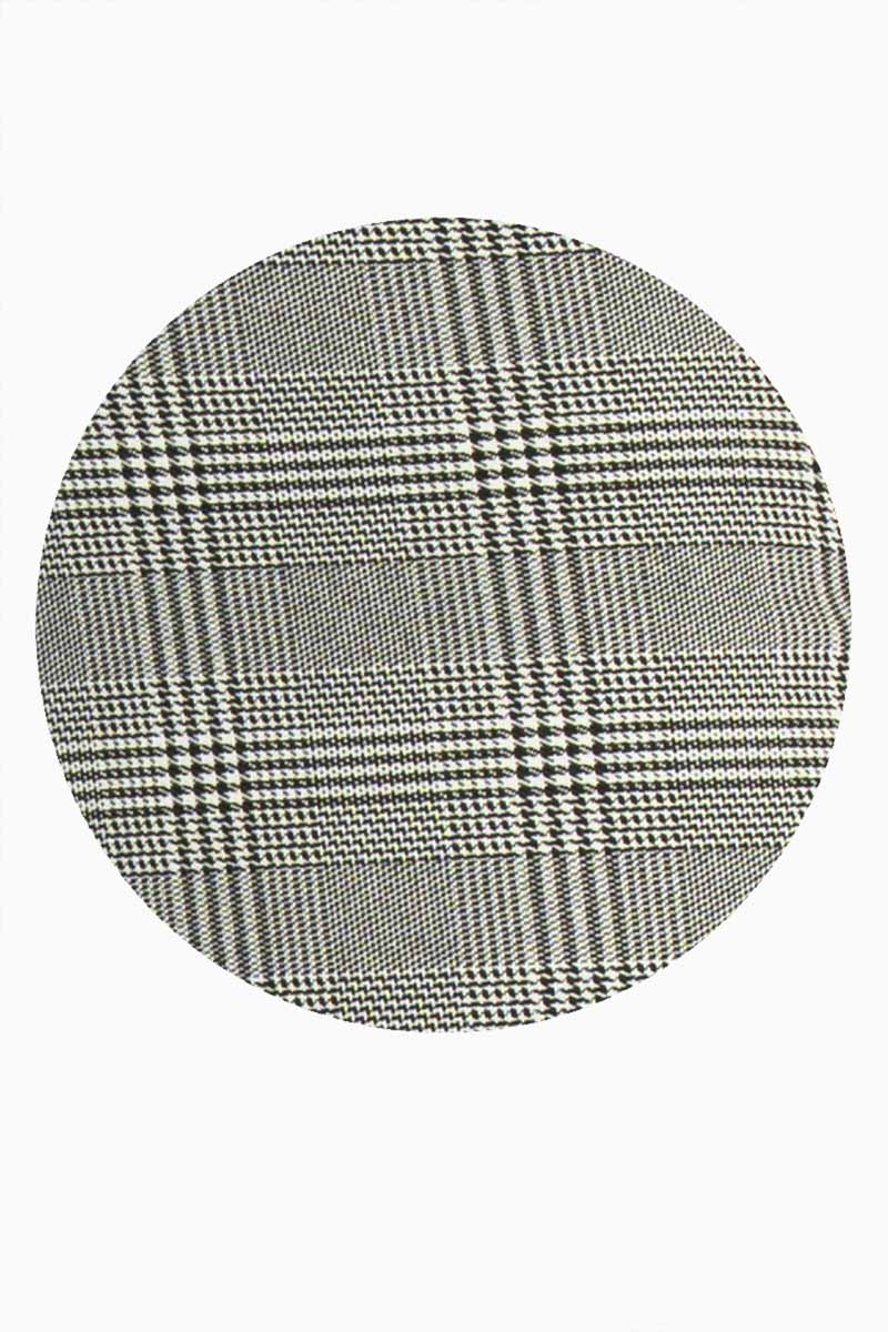 Legging pretina ancha de cuadros