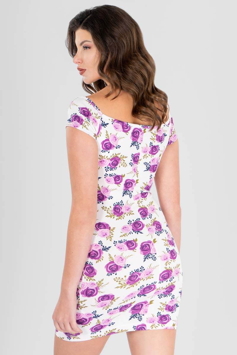 Vestido hombros descubiertos - Santory Ropa  (7359075418179)