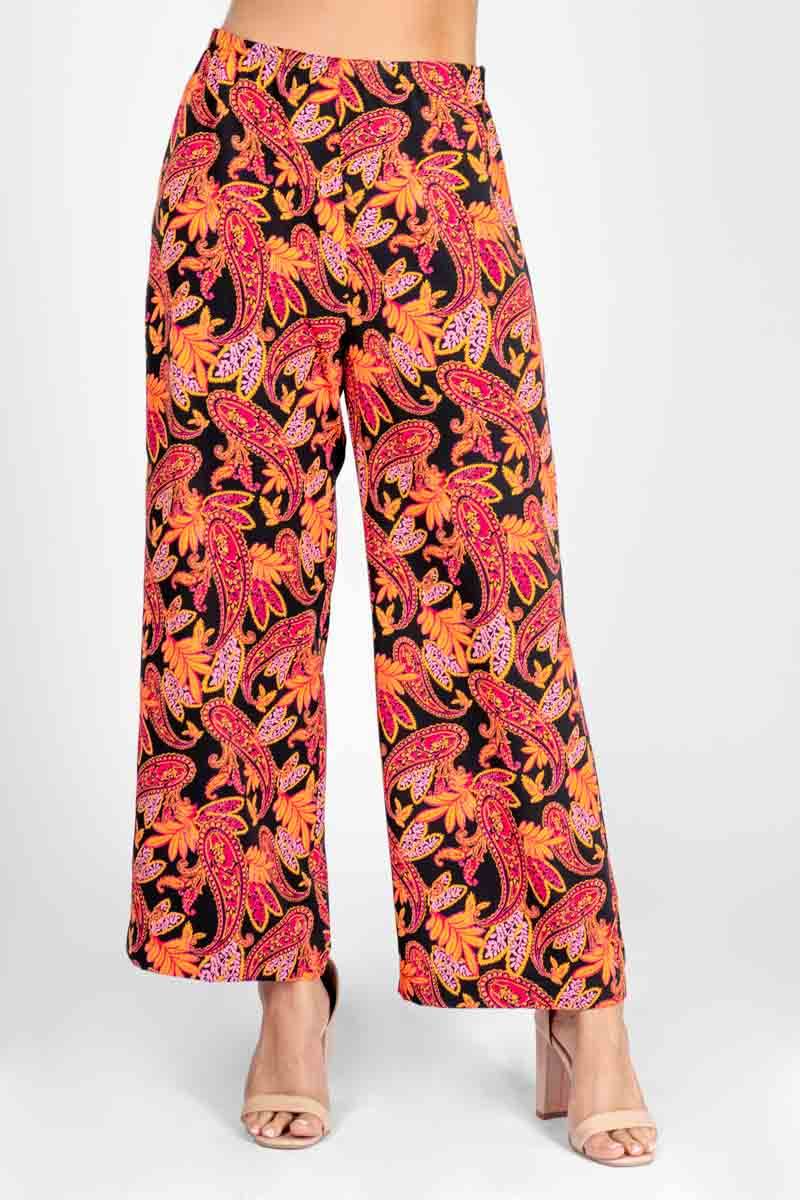 Pantalón recto estampado - Santory Ropa  (7377459707971)