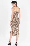 Vestido animal print de tirantes - Santory Ropa  (7406868037699)