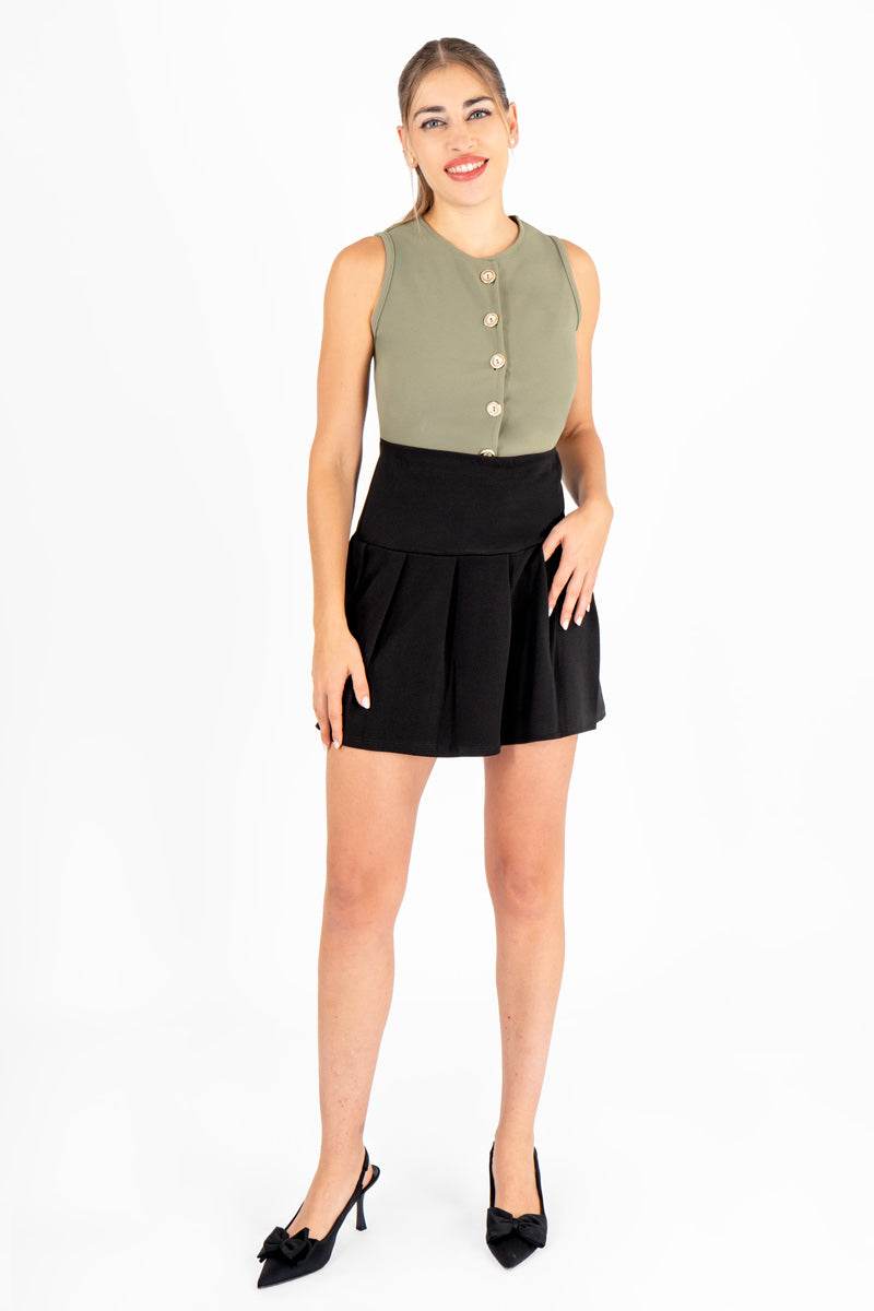 Falda lisa tableada - Santory Ropa  (7445769683011)