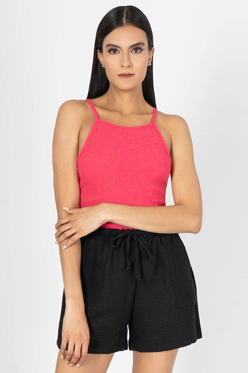 Short liso con bolsas - Santory Ropa  (7417332564035)