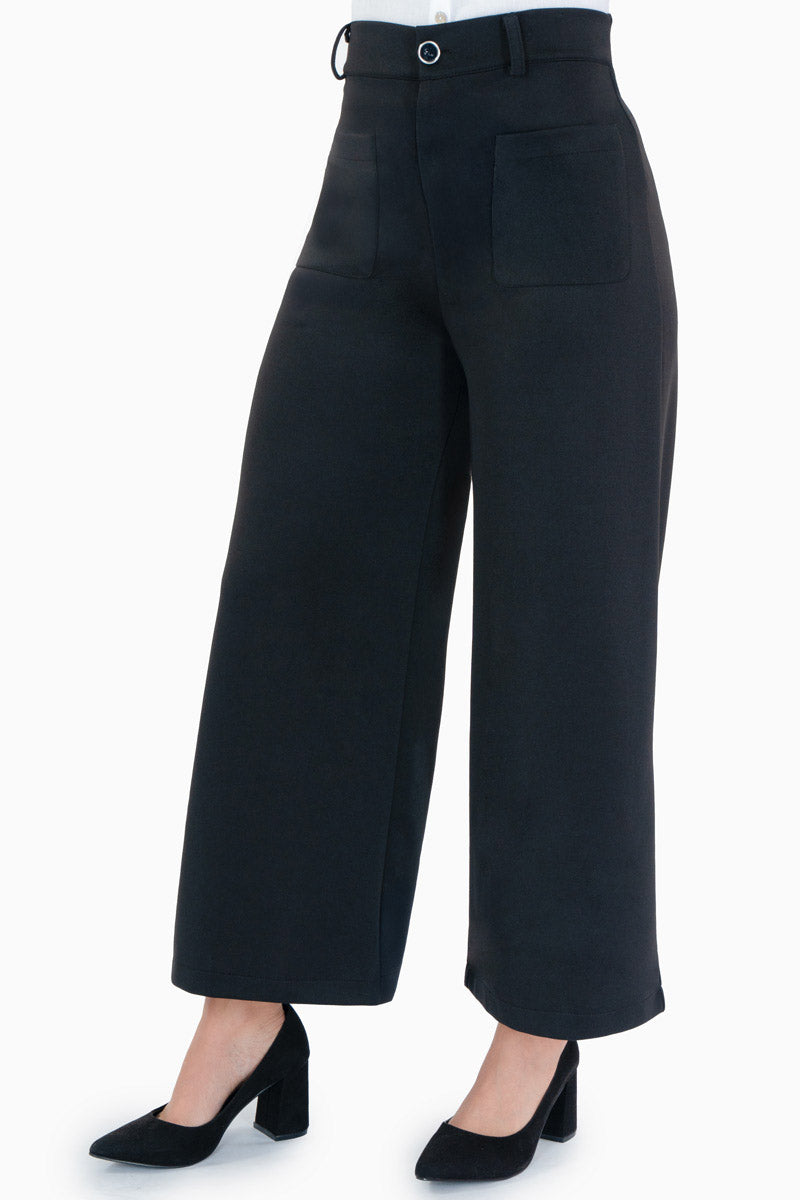 Pantalón ancho con bolsas