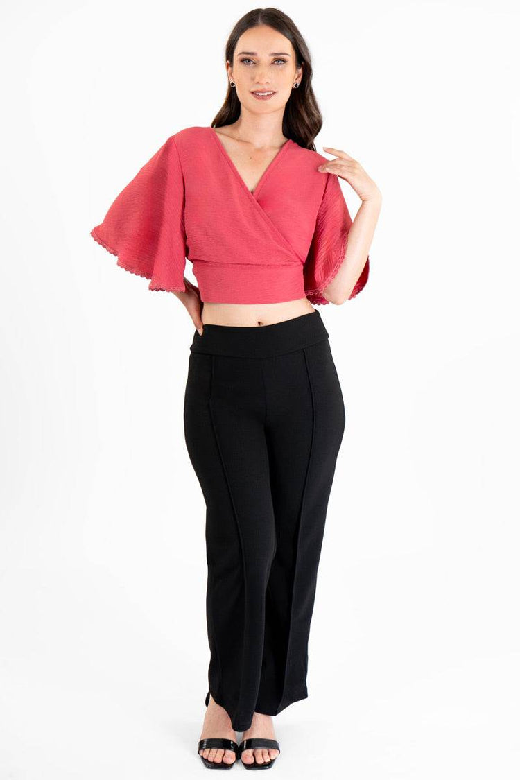 Pantalón con alforzas - Santory Ropa  (7438069628995)