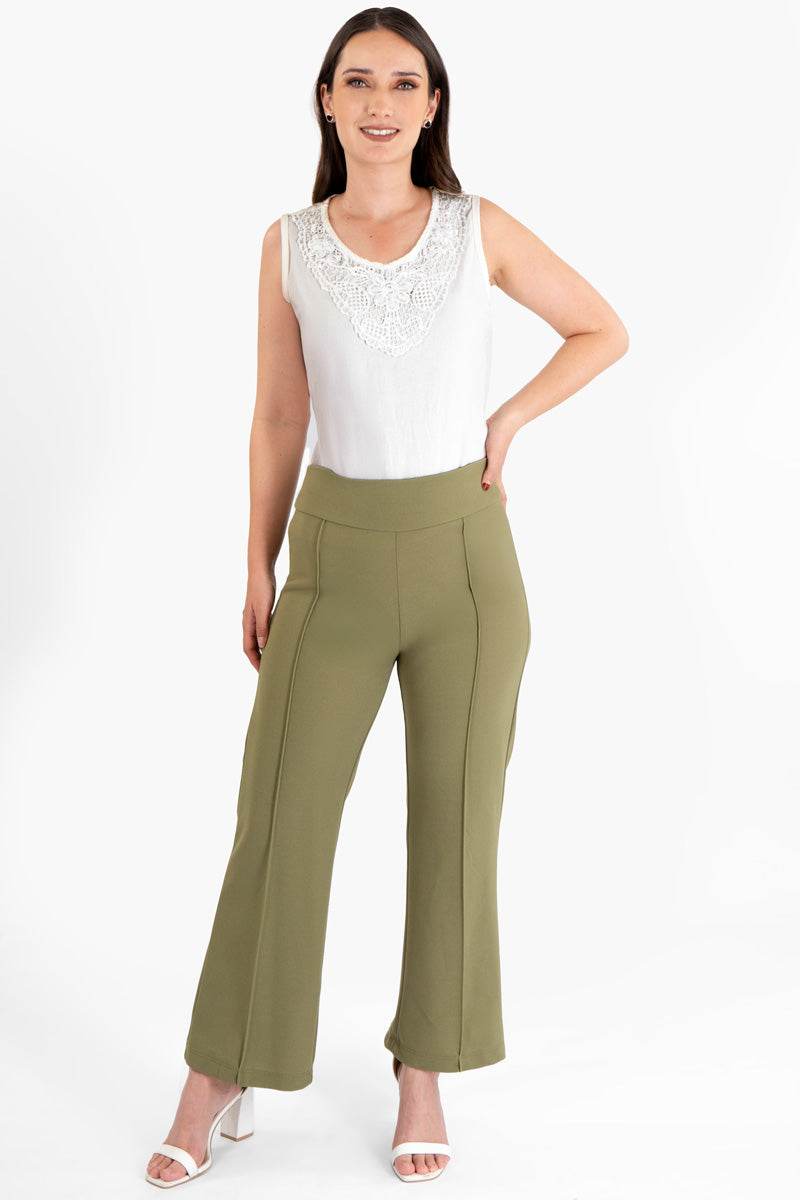 Pantalón con alforzas - Santory Ropa  (7438069628995)