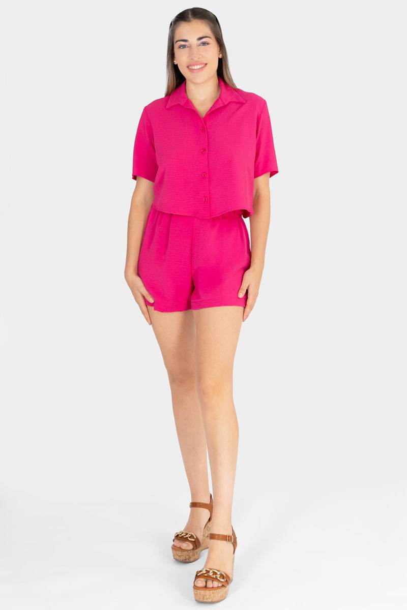 Conjunto camisa y short - Santory Ropa  (7430349488195)